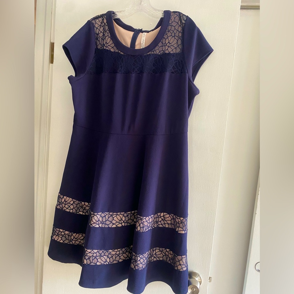 Navy blue women’s dress size 2x